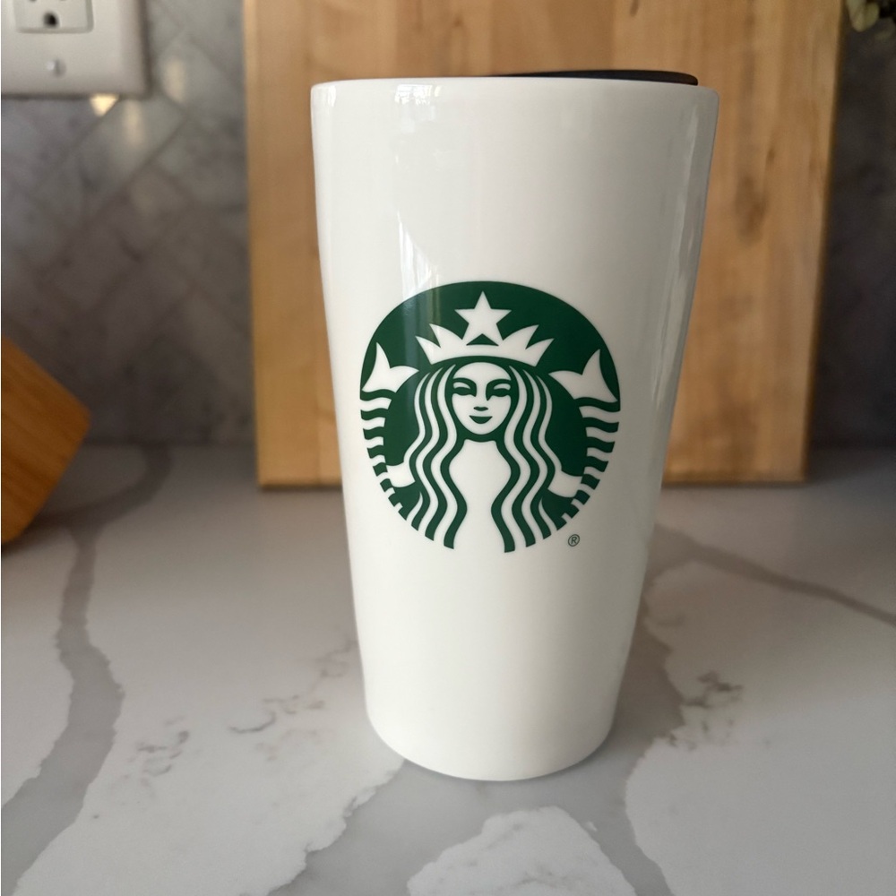 Starbucks White Coffee Mug